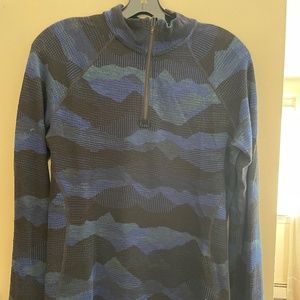 SMARTWOOL 1/4 ZIP Merino Wool Womens L